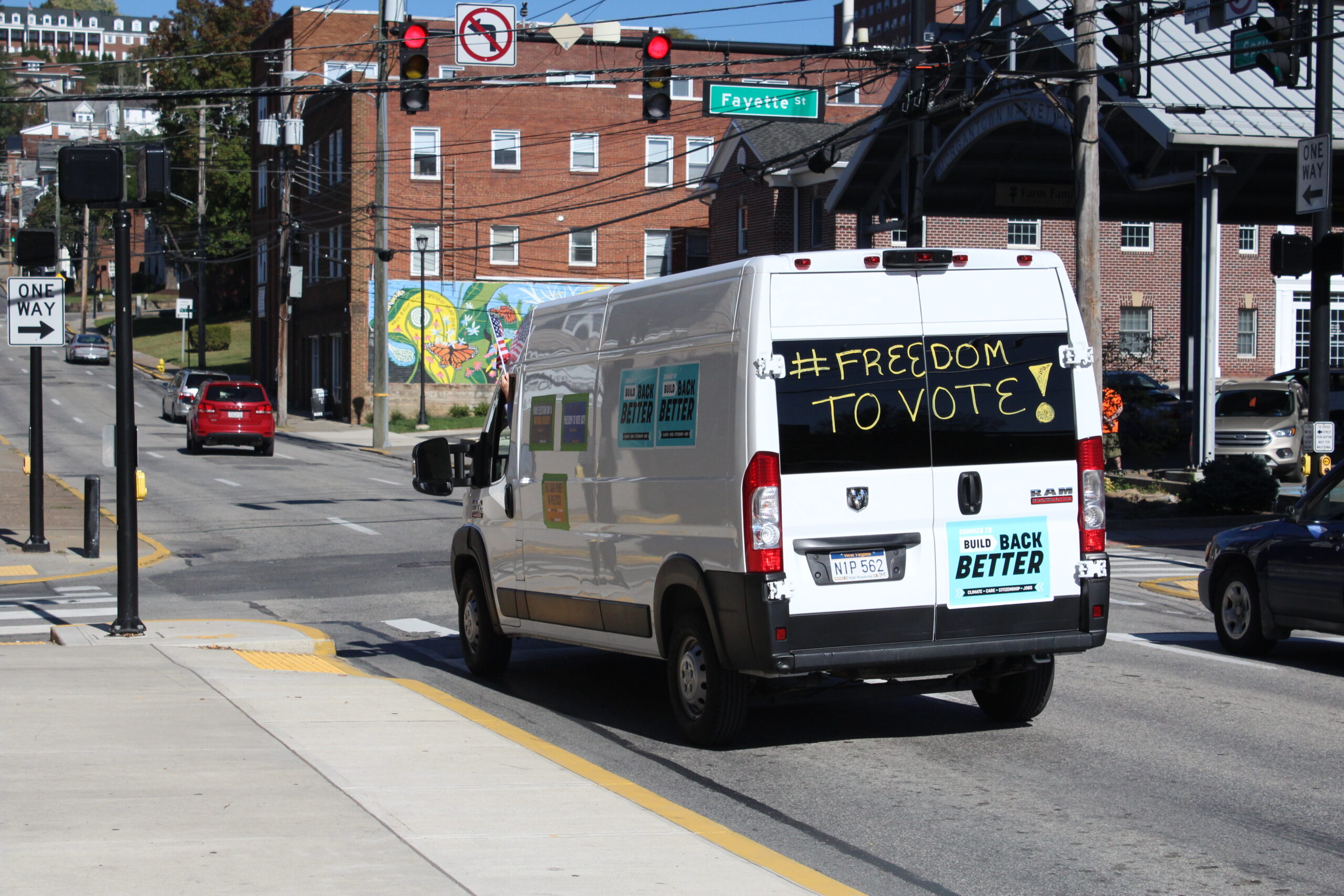 Residents, representatives rally and relay for voting rights